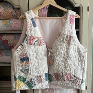 Vintage Quilt Jacket - Lucille Style sz L